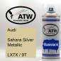 Preview: Audi, Sahara Silver Metallic, LX7X / 9T: 400ml Sprühdose, von ATW Autoteile West.